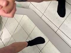 Wank In Changing Room